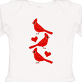 thumbnail image 4 of Inktastic Cardinal Cute Bird Watching Boys or Girls Long Sleeve Baby Bodysuit, 4 of 5