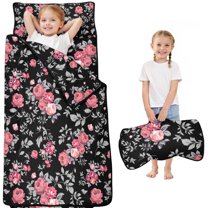 Pioneer Flower Floral Print Pattern Toddler Nap Mats for Kids Preschool,Sleeping Mat Bag or Kids,Toddler Sleeping Bag,Toddler Nap Mat or Daycare