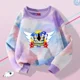 thumbnail image 4 of Sudadera con capucha y teñido anudado de Sonics para niños y niñas, con estampado de dibujos animados, unisex, estilo primavera y otoño, 4 of 5