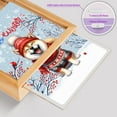 thumbnail image 4 of Hello Winter Shiba Inu Smiling in Red Scarf Hat Welcome Christmas Acrylic Plaque with Wood Photo Frame Box Shibas Dog Lovers Gifts Idea Light Box - 00017, 4 of 5