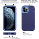thumbnail image 2 of Entronix Funda Resistente para iPhone 12, Triple Capa, Resistente a Golpes y Anticaídas, Color Azul, 2 of 6