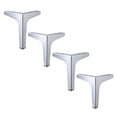 thumbnail image 4 of Patas de Muebles Sunnimix Juego de 4 Plata 15cm, 4 of 8