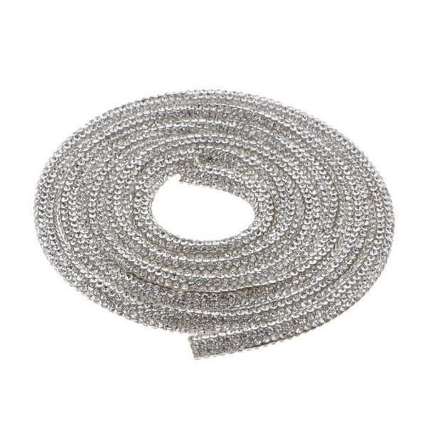 Adorno de de imitación de cristal para adorno de brazalete Blanco Sunnimix Adornos de diamantes de imitación de cristal