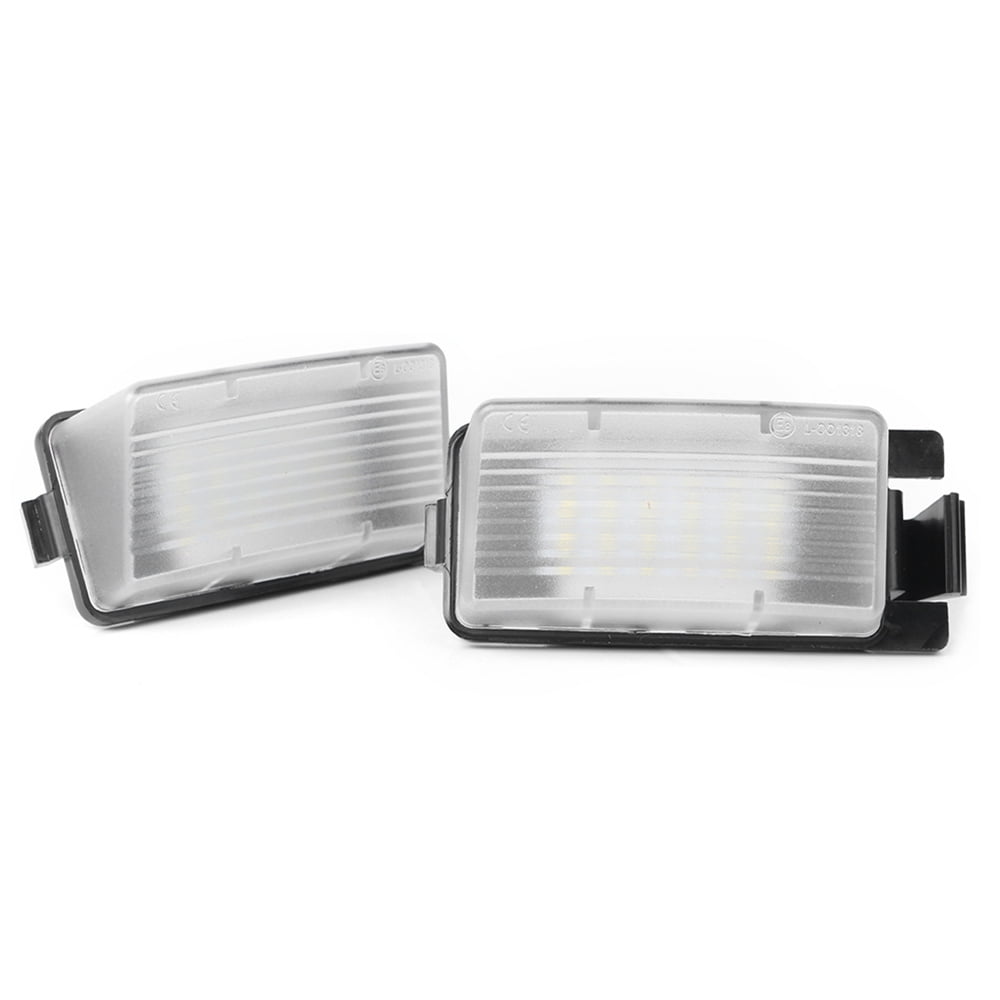 2Pcs LED License Plate Light For Infiniti G25 G35 G37 S60 Sedan Nissan 370Z 350Z