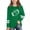 Green, variant on Babcutegg Boys and Girls Long Sleeve Printed T-Shirt – Casual Round Neck Cotton Top with Rugby-Inspired Graphic Design for Everyday Wear Red Size 5-6