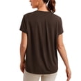 thumbnail image 1 of Remera CRZ YOGA Large Hot Fudge Brown Holgada para Yoga, 1 of 6