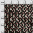 thumbnail image 1 of oneOone Polyester Lycra Fabric Leaves & Floral Block Fabric Prints By Yard 56 Inch Wide, 1 of 4