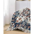 thumbnail image 2 of Boho Floral Sofa Couch Covers for Dog,Washable Sofa Throw Cover Single Slipcovers for Armchair with Tassels,Shabby Chic Mandala Oriental Farmhouse Couch Protector Towel Blanket Medium 71''x91'', 2 of 8