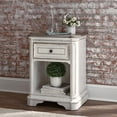 thumbnail image 6 of Magnolia Manor White 1 Drawer Night Stand, 6 of 6