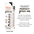 thumbnail image 5 of Sally Hansen Salon Effects Perfect Press-On Nails, French Twist, Non-Damaging, Easy to Apply, 5 of 14