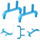 thumbnail image 5 of Compatible con los modelos WLtoys A959, A979, A969 Soporte de carcasa de aleación de aluminio azul para camiones RC 1/18, 5 of 8