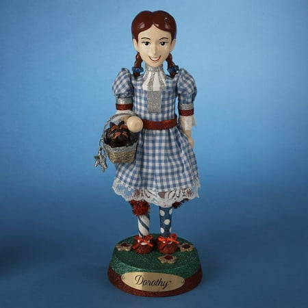 9" Wizard of Oz Dorothy Decorative Wooden Christmas Nutcracker