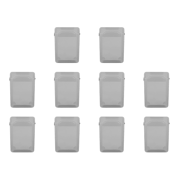 Caja Almacenamiento Disco Duro IDE SATA HDD 3 5 Pulgadas Plástico Caddy (gris)