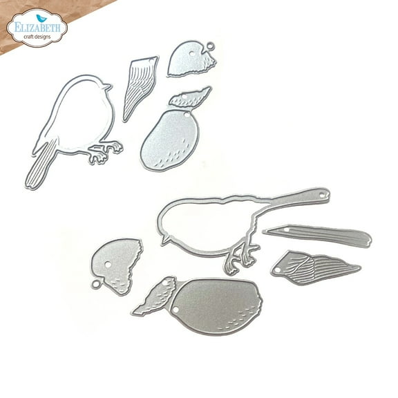 Elizabeth Craft Metal Dies-Chickadee