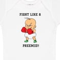 thumbnail image 4 of Inktastic Nicu Fight Like a Preemie Baby Boxer Boys or Girls Baby Bodysuit, 4 of 5