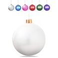 thumbnail image 1 of Adornos Inflables De Gran Tamaño Bolas Navideñas Gigantes De 15 "" 18 "" 25 "" O 30" Pulgadas Decoraciones Navideñas Para Interiores Y Exteriores, 1 of 5