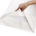 thumbnail image 3 of PiccoCasa 2Pcs Long-Staple Cotton Pillowcases, White, King+(20"x40"), 3 of 6