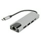 thumbnail image 2 of Aluminum Alloy 5 In 1 USB-C Hub 4K USB-C Hub Gigabit Ethernet For Mobile Phone, 2 of 8