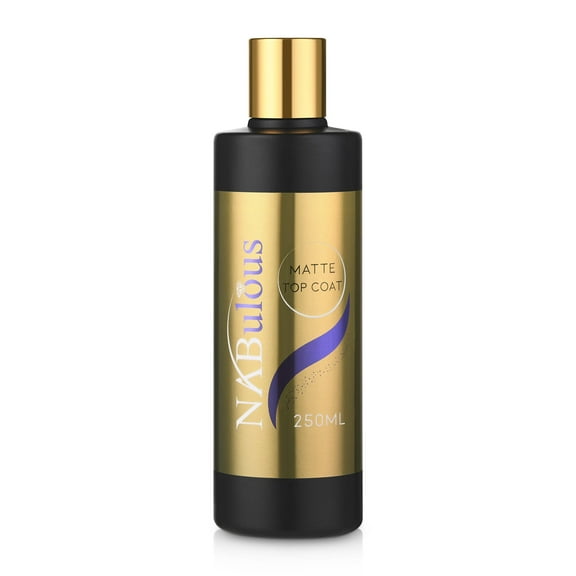 NABulous™ Clear Matte Top Coat Refill Bottle - 8oz | 250ml (Matte Top Coat 250ml)