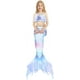thumbnail image 4 of liorougpatt Traje de baño de sirena para nadar para niñas y niños (sin monoaleta), 4 of 4
