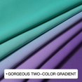 thumbnail image 5 of Yakamok Grommet Teal and Purple Ombre Room Darkening Curtains for Living Room/ Bedroom,2 panels, 52x96inches, 5 of 6