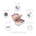 thumbnail image 3 of Joyero Organizador de Joyas Color Blanco, 3 of 4