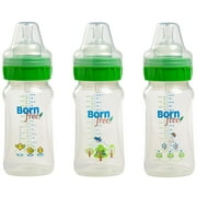 Born Free 9 Ounce Deco Baby Bottle - 3 Pack