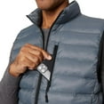 thumbnail image 2 of 32 Degrees Men's Quilted Stand-up Collar Lightweight Warmth Insulated Puff Full Zip Vest, 2 of 5