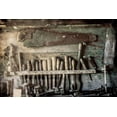thumbnail image 2 of Grey, Jace 14x11 Black Ornate Wood Framed with Double Matting Museum Art Print Titled - Tool Shed, 2 of 4