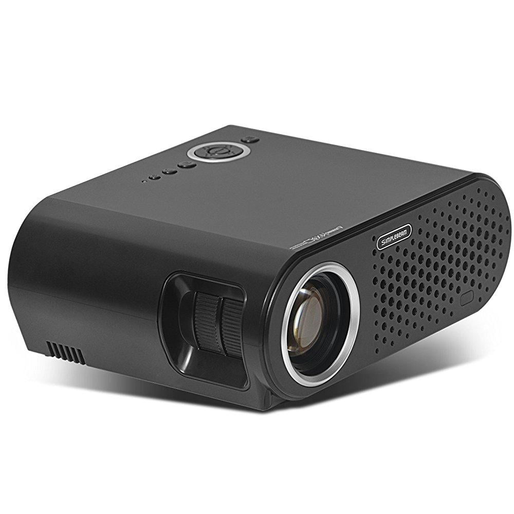 simplebeam projector gp90 native 720p wxga video lcd 3200 lumens led