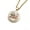Gold, variant on 250th Anniversary Patriotic Pendant Necklace, Stainless Steel Commemorative Freedom Charm Necklace, American Eagle & Flag-Inspired Jewelry for Everyday Wear & Gifting