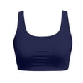 thumbnail image 5 of Xijirk Bras for Women U Neck Sports Bra Seamless Wireless Comfort Support Bra for Yoga Workout Swim Bikini Top Activewear Sports Bras,S, 5 of 6