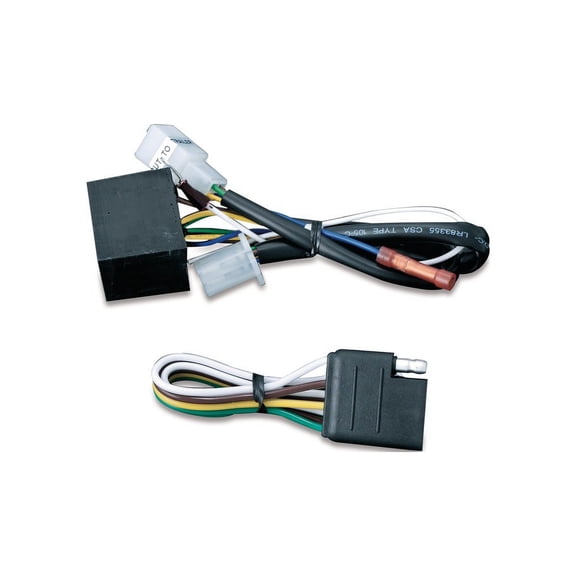 Kuryakyn 7675 Motorcycle Accessory: 5 to 4 Wire Converter with 4-Pin Flat Connector for Plug & Play Trailer Wiring Harness, Universal Fit