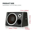 thumbnail image 5 of 10inch 900W Car Subwoofer HIFI Slim Under-Seat Bass Powered Car Speaker Subwoofer Power Amplifier Speaker Processor ,Loud Volume, 5 of 5