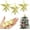 Gold, variant on ZOEZOE 3 Pcs Mini Christmas Tree Topper Small Star Christmas Treetop Ornaments for Mini Tree Holiday Decorative Star for Xmas Home Decor