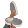 thumbnail image 6 of IEMIEMIEM Womens Slippers Thick Platform Fluffy Fuzzy Closed Toe Slide Soft Warm Plush Slip On House Slippers Non Slip Rubber Sole Indoor Bedroom Winter Slippers Gray 5.5-6.5 Wide, 6 of 7