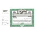 thumbnail image 1 of Goes 364 Share Certificate, Blank Certificates With Stubs, Size 8-1/2" x 15", Printable, Laser or Ink Jet Compatiable (Pack of 10), 1 of 3