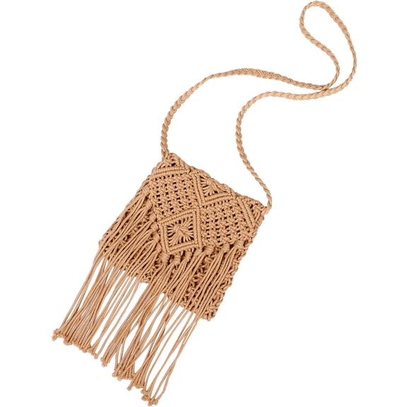 PTOOTP Vacation Purse For Women Knitted Straw 1Pack Versatile Functionality For Beach