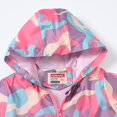 thumbnail image 4 of Hotiary Spring and Autumn Cute Pattern Casual Zip Up Coat Toddler Kids Lightweight Hooded Jacket for Girls 1-8Years, 4 of 10