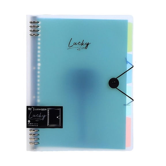 Ywmsfl 8 Rings Binder Letter Size File Folder Presentation Binder Hold up 220Sheets