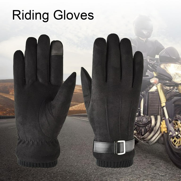 UDIYO 1 Pair Winter Gloves Men, Touchscreen Thermal Thin Liner