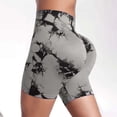thumbnail image 2 of xfsWaSs Women's Biker Shorts Tie Dye High Waist Lifting Workout Gym Shorts for Women Soft Yoga Shorts Athletic Bottoms Activewear, 2 of 4