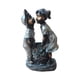 thumbnail image 1 of Fiudx Estatua de Jardín de Niño y Niña, Diseño Antiguo Caprichoso, Acabado Patinado Pintado a Mano, Decoración de Jardín, Acento para Porche Exterior, Fuente de Agua Relajante, Escultura con Luz Led,, 1 of 7