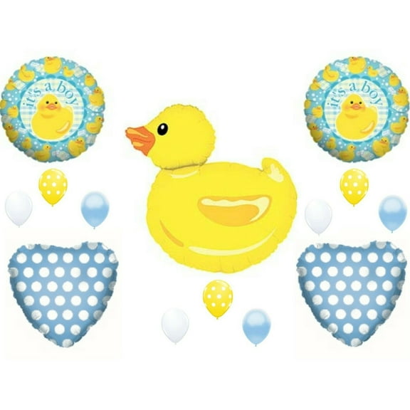 It's A Boy Ducky baby shower party balloons Decoration Supplies Ducky