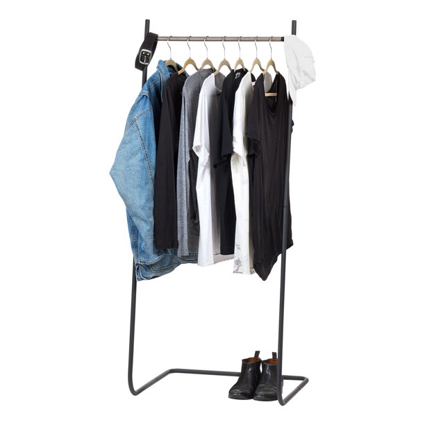 IRIS USA FreeStanding Clothing Rack, Metal Garment Rack