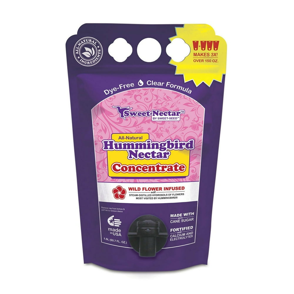 SweetNectar 1.5L Hummingbird Nectar Concentrate. Allnatural