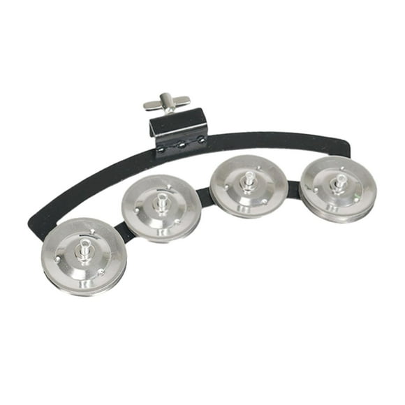 lionlar Cymbale Chapeau Haut Tambourin Instrument Batterie Ensemble Chapeau Haut pour Adultes Enfants Ensemble argent