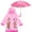Pink, variant on L.O.L. Surprise! Queen Bee M.C. Swag Diva Little Girls Waterproof Rain Jacket and Umbrella Little Kid to Big Kid