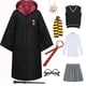 thumbnail image 4 of Túnica unisex de mago y brujería, capa, disfraz de terror, colegio de magia, Slytherin, Ravenclaw, disfraz de Halloween de estilo similar, 4 of 5