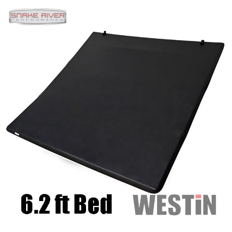 Westin Soft Tri Fold Tonneau Cover for 15-22 Chevy Colorado GMC Canyon 6.2' Bed